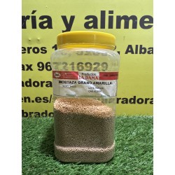 Mostaza en grano amarilla